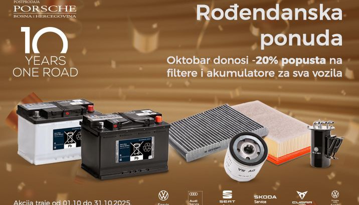 Slavimo zajedno - 10 godina PORSCHE BH